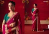 Naari By Kimora Fancy Fabric With Sequence Embroidered Work Designer Saree